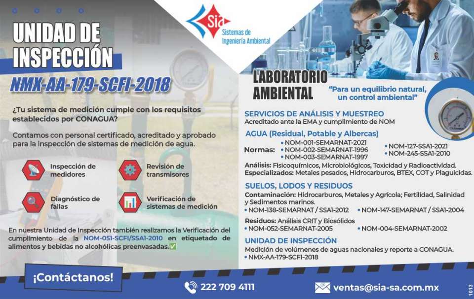 Meter inspection, transmitter review, fault diagnosis, measurement system verification. Environmental laboratory, analysis and sampling services.