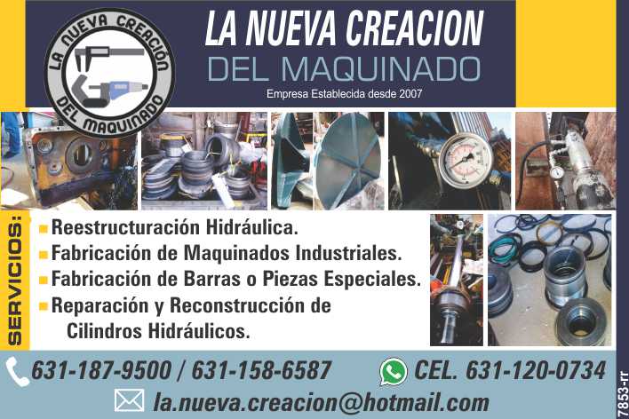 Reparacion y Reconstruccion de Cilindros Hidraulicos. Trabajamos Pistones de todo tipo y tamaño. Reparacion de Haussing, Fabricacion de Pasadores, Bujes, Barras Huecas, Cilindros, Zapatas.